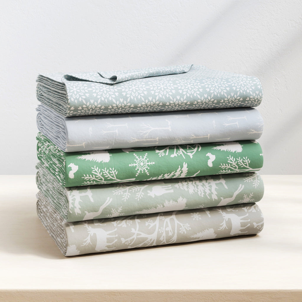 Turkish Cotton Flannel Sheet - Belle Collection