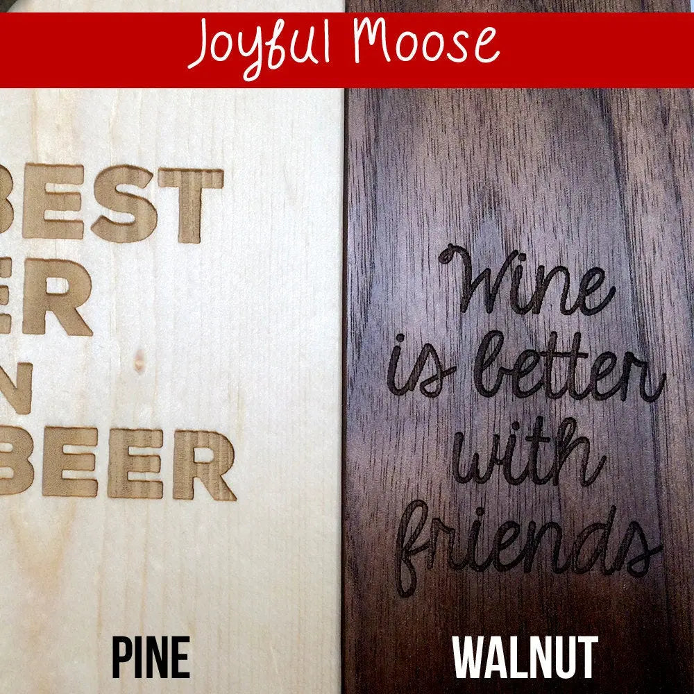 Garage Bottle Opener Wood Sign - Rustic Boyfriend Gift - What happens in the garage stays in the garage