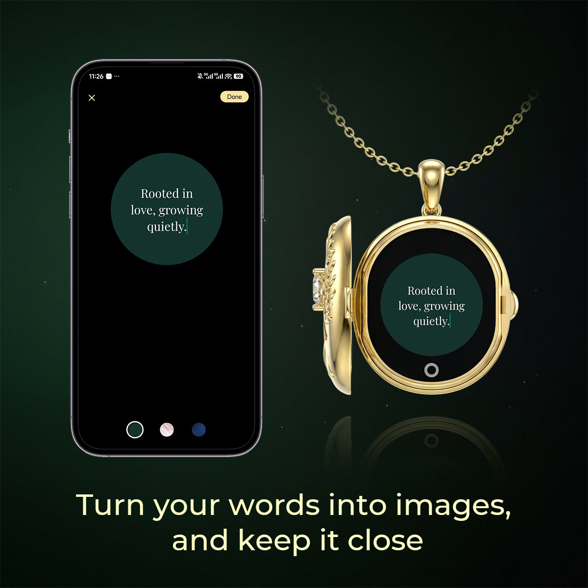 Tree of Life AI Smart Locket