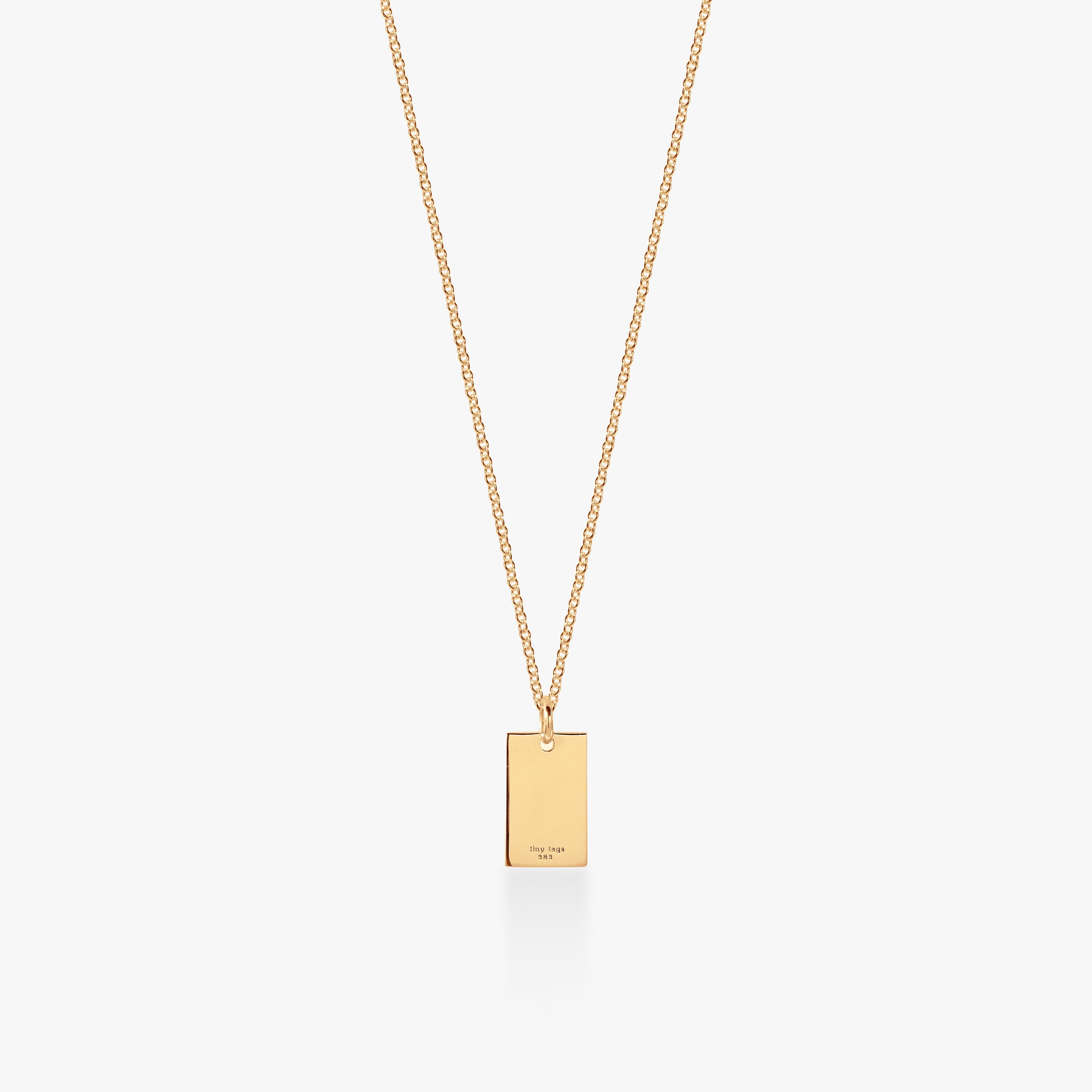 Mama Mini Dog Tag Necklace