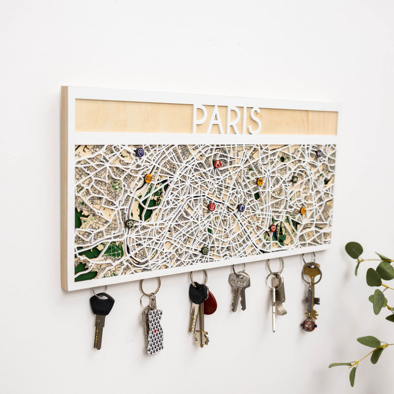 Wooden Key Holder