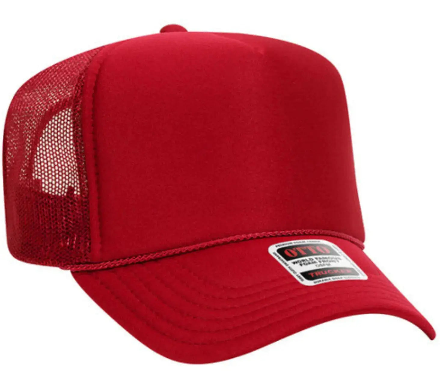 It's River Time Green Design Adult Otto Foam Trucker Hat