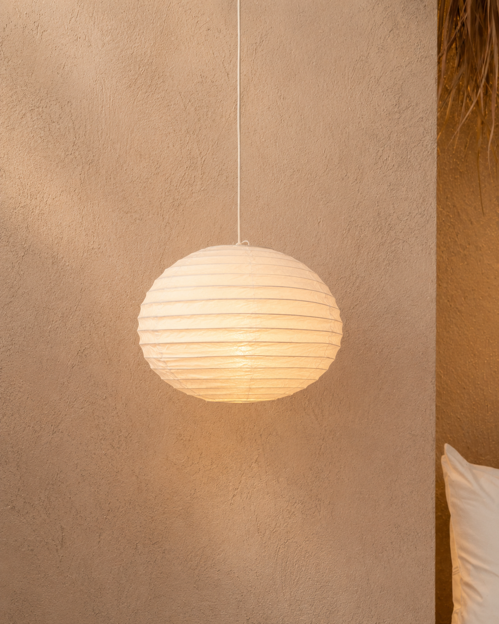 Linen Lantern Pendant