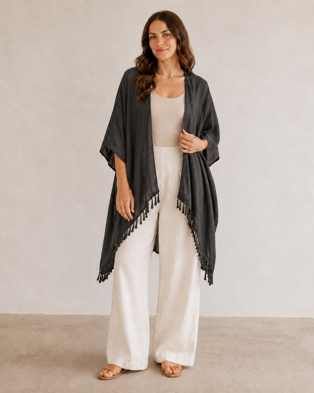 Solid Color Kimonos