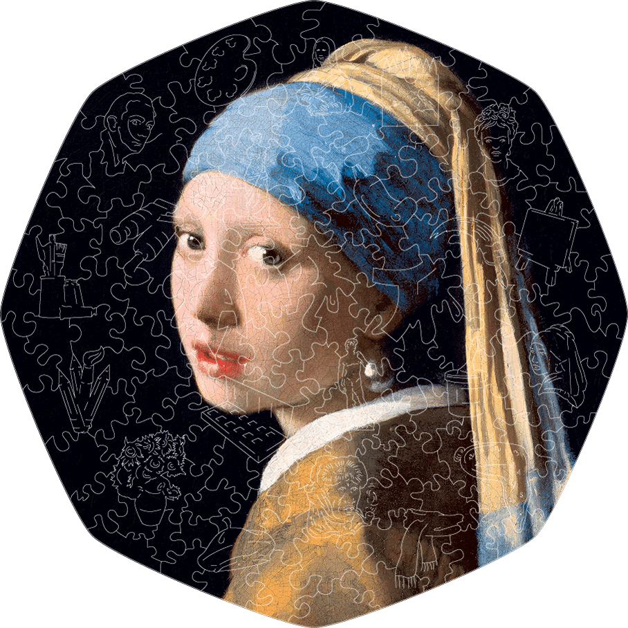 Wooden Jigsaw Puzzle The Girl With The Pearl Earring (Johannes Vermeer)