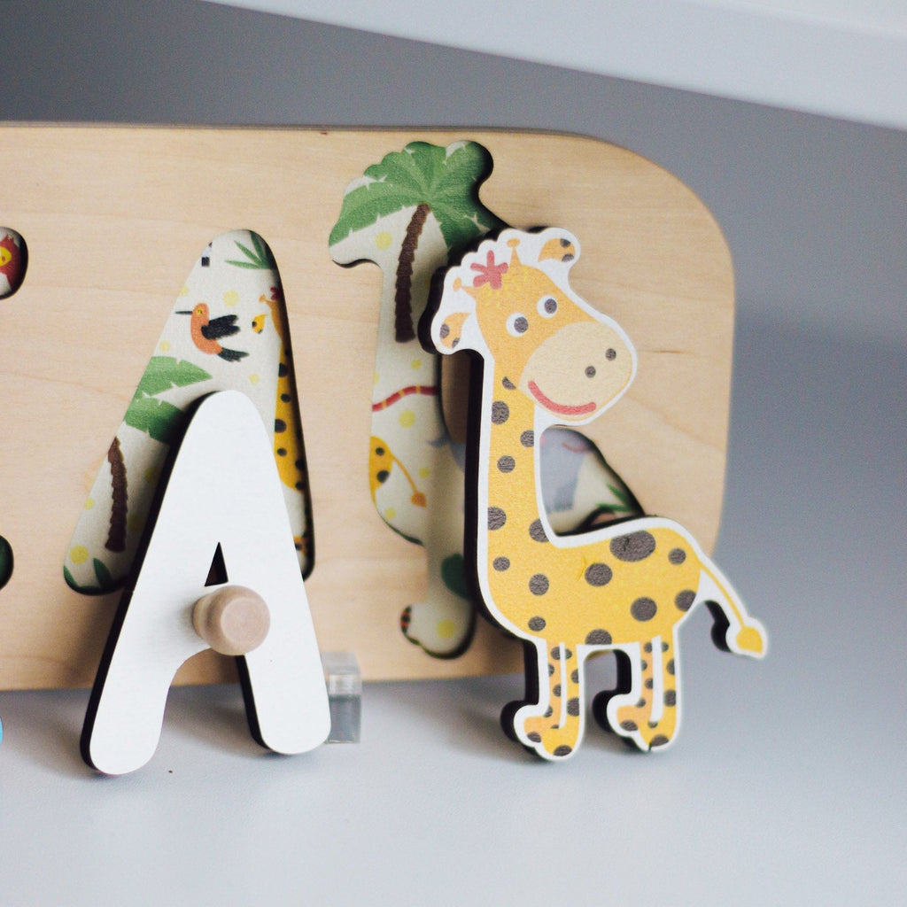 Safari  Name Puzzle