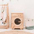 Natural Wooden Toy Washing Machine